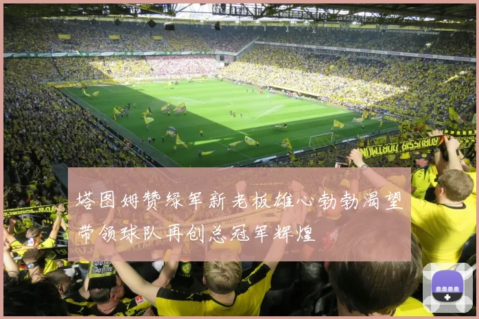 塔图姆赞绿军新老板雄心勃勃渴望带领球队再创总冠军辉煌